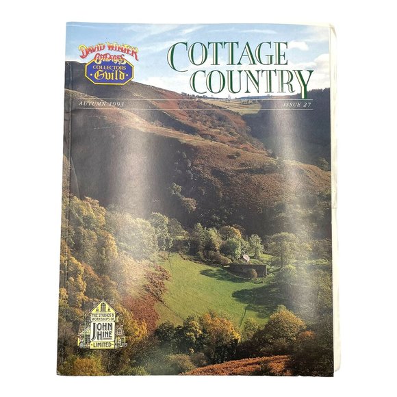 David Winter Cottage Collectors Guild Country Magazine and Inserts 1993 - Picture 6 of 10